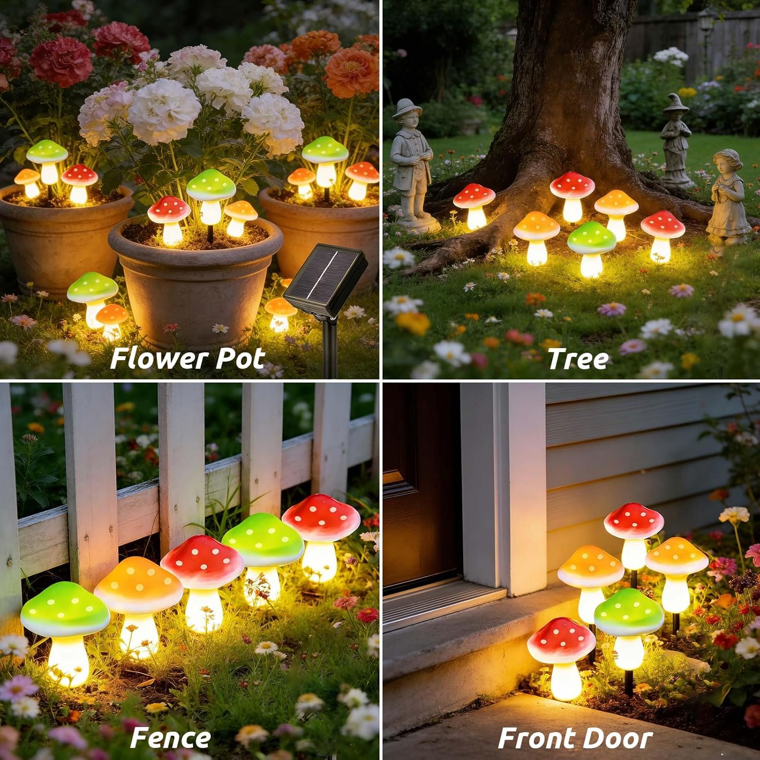 Thumbnail 6 de Joycome Solar Mushroom Lights