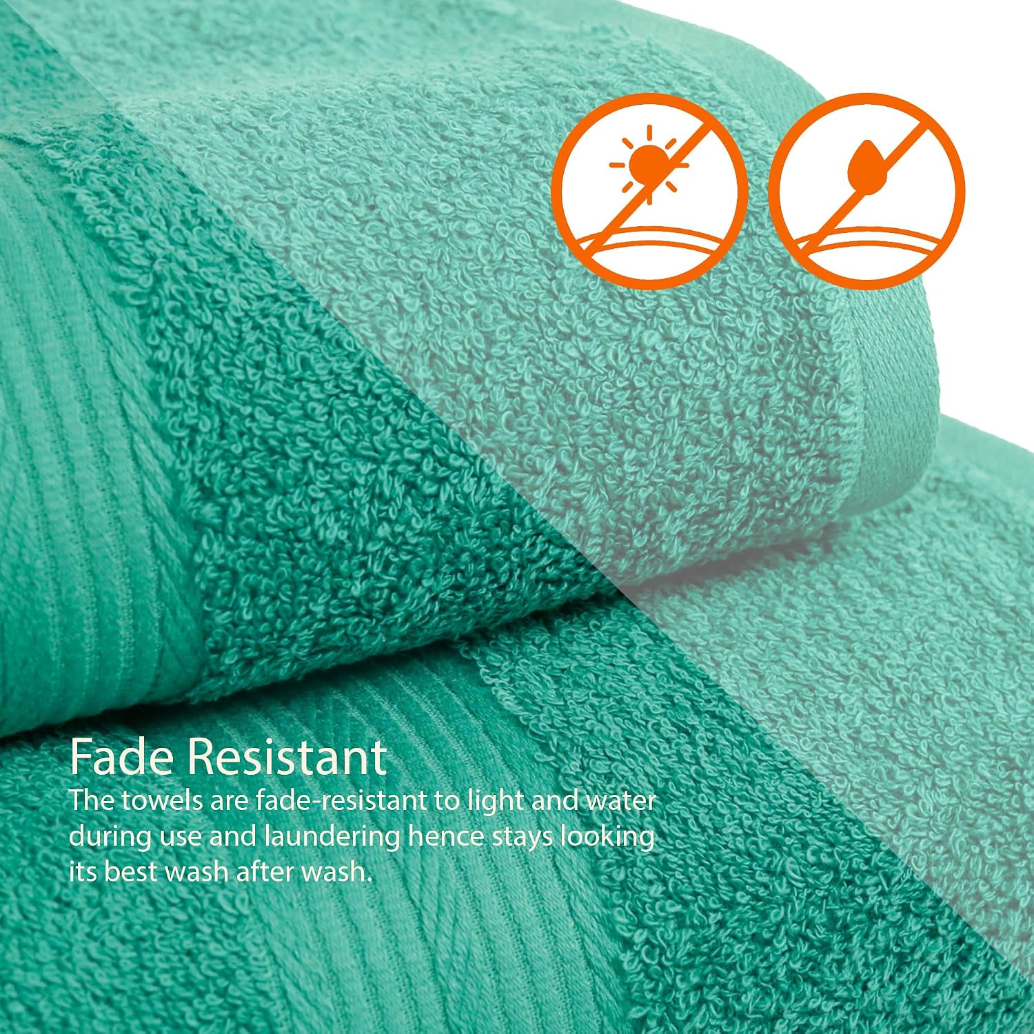 Thumbnail 5 de Amazon Basics 4 Piece Towel Set, 100% Cotton