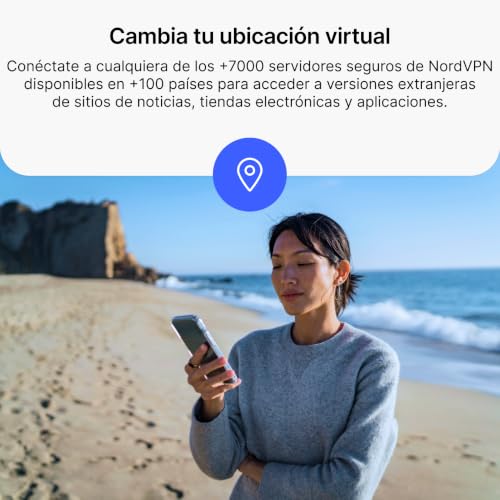 Thumbnail 4 de NordVPN Amazon Esencial: VPN y NordPass para 10 dispositivos en 1 mes (código exclusivo Amazon)