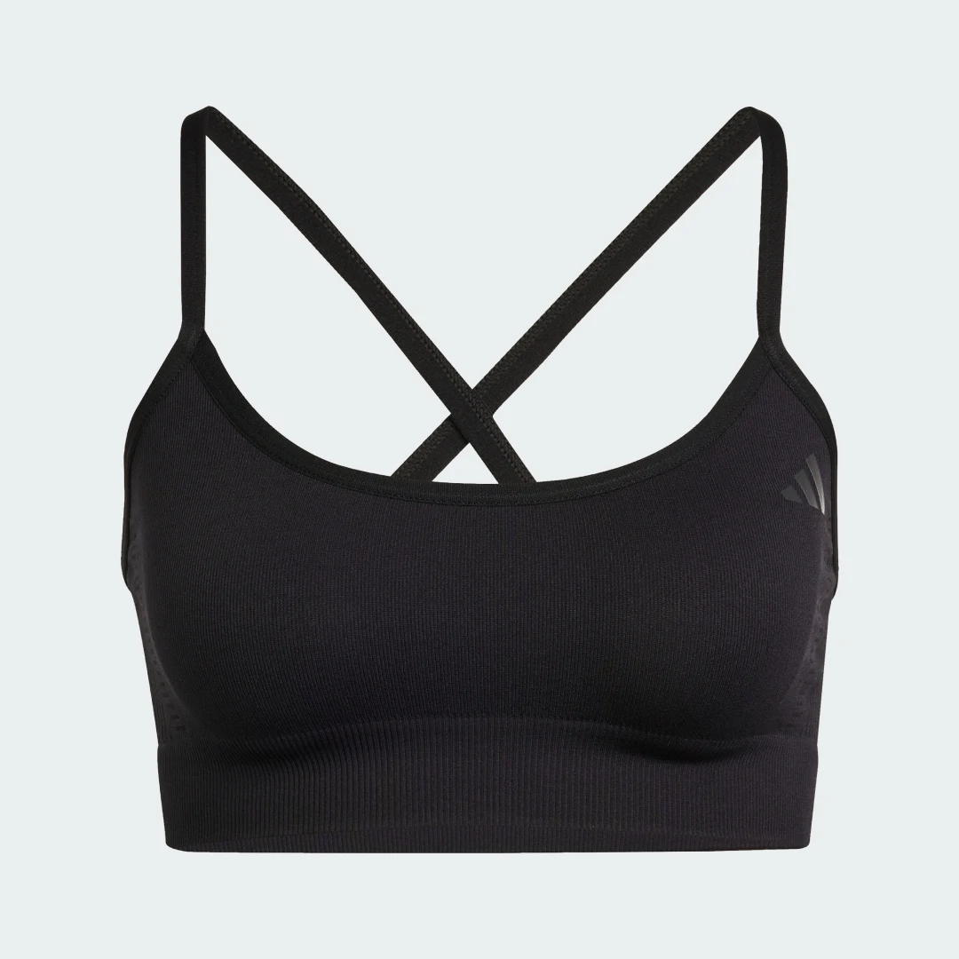 Detalle 2 de Sujetador de punto para entrenamientos de bajo impacto Essentials de Adidas