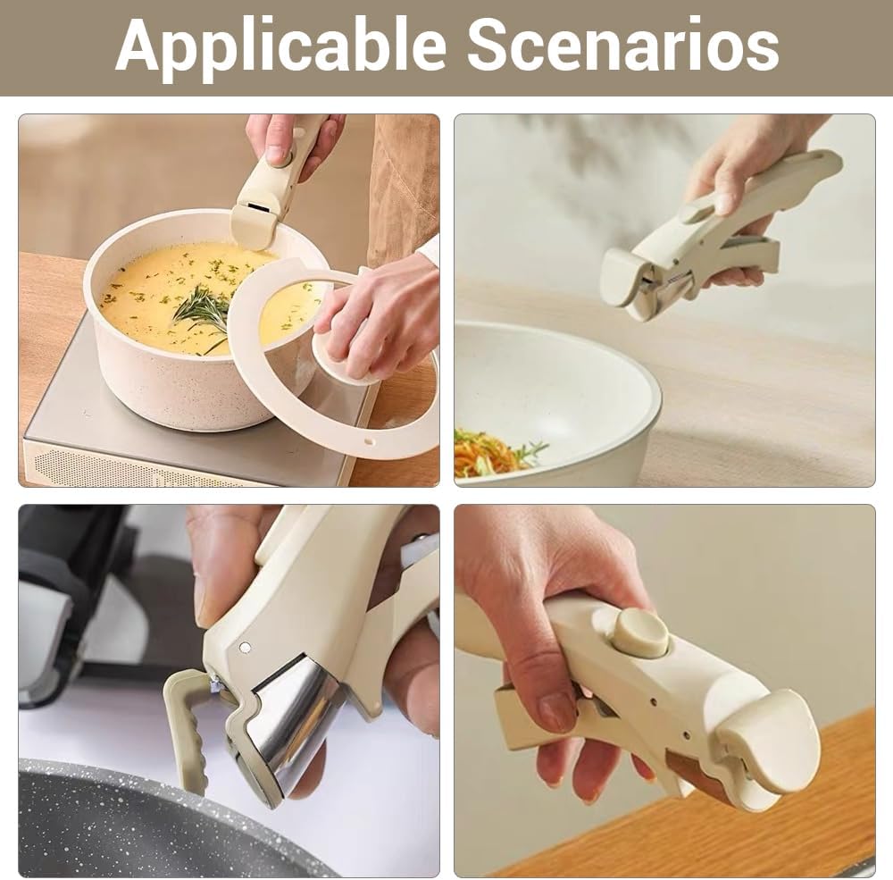 Thumbnail 5 de MiOYOOW Removable Pan Handle: Anti-Scald, Detachable, universal fit for kitchen and outdoors