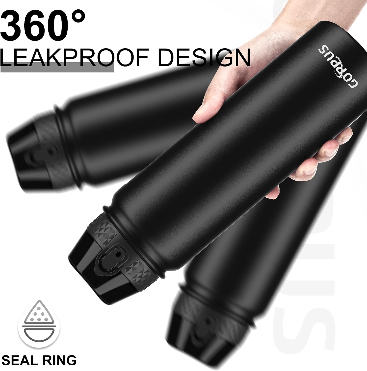 Thumbnail 2 de GOPPUS 1L Stainless Steel Water Bottle