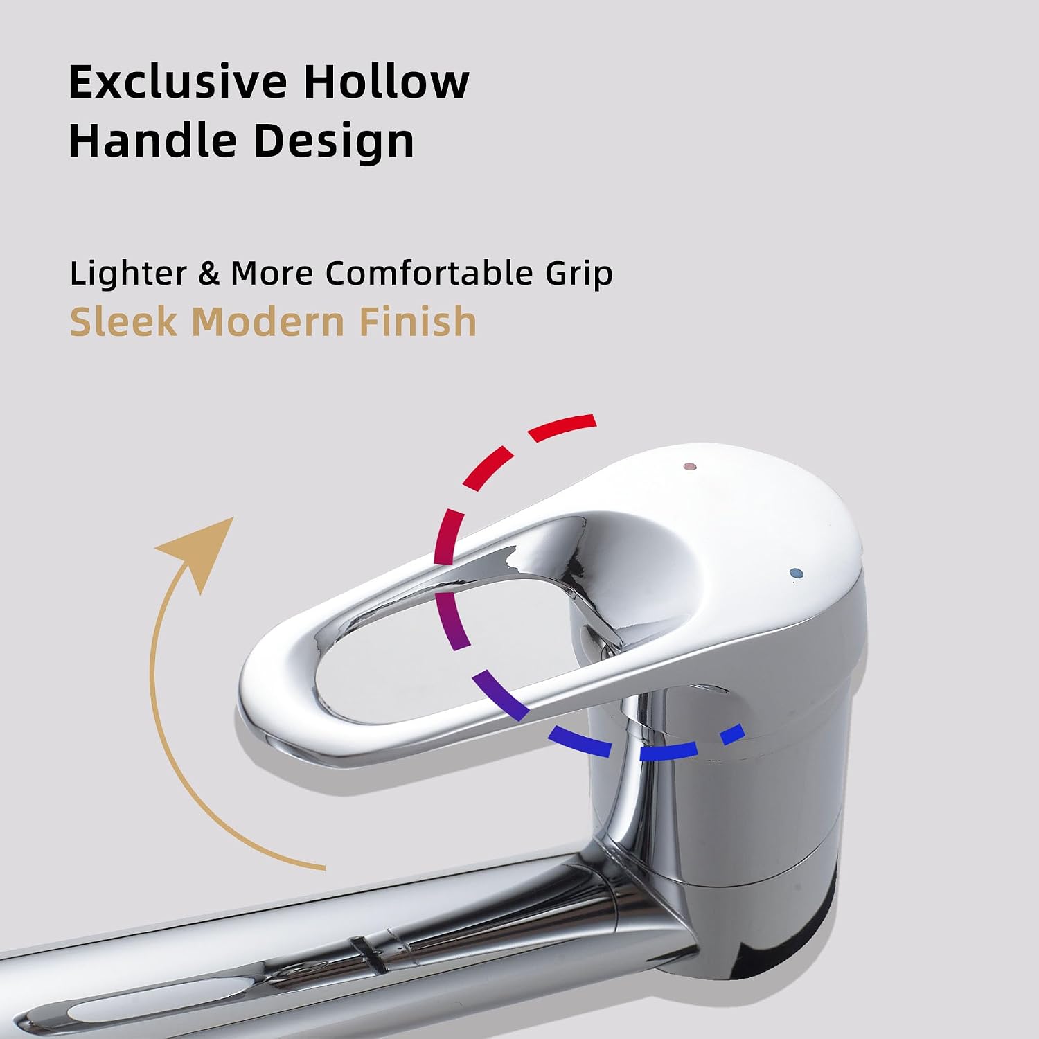 Detalle de BELZ Kitchen Mixer Tap 360° swivel
