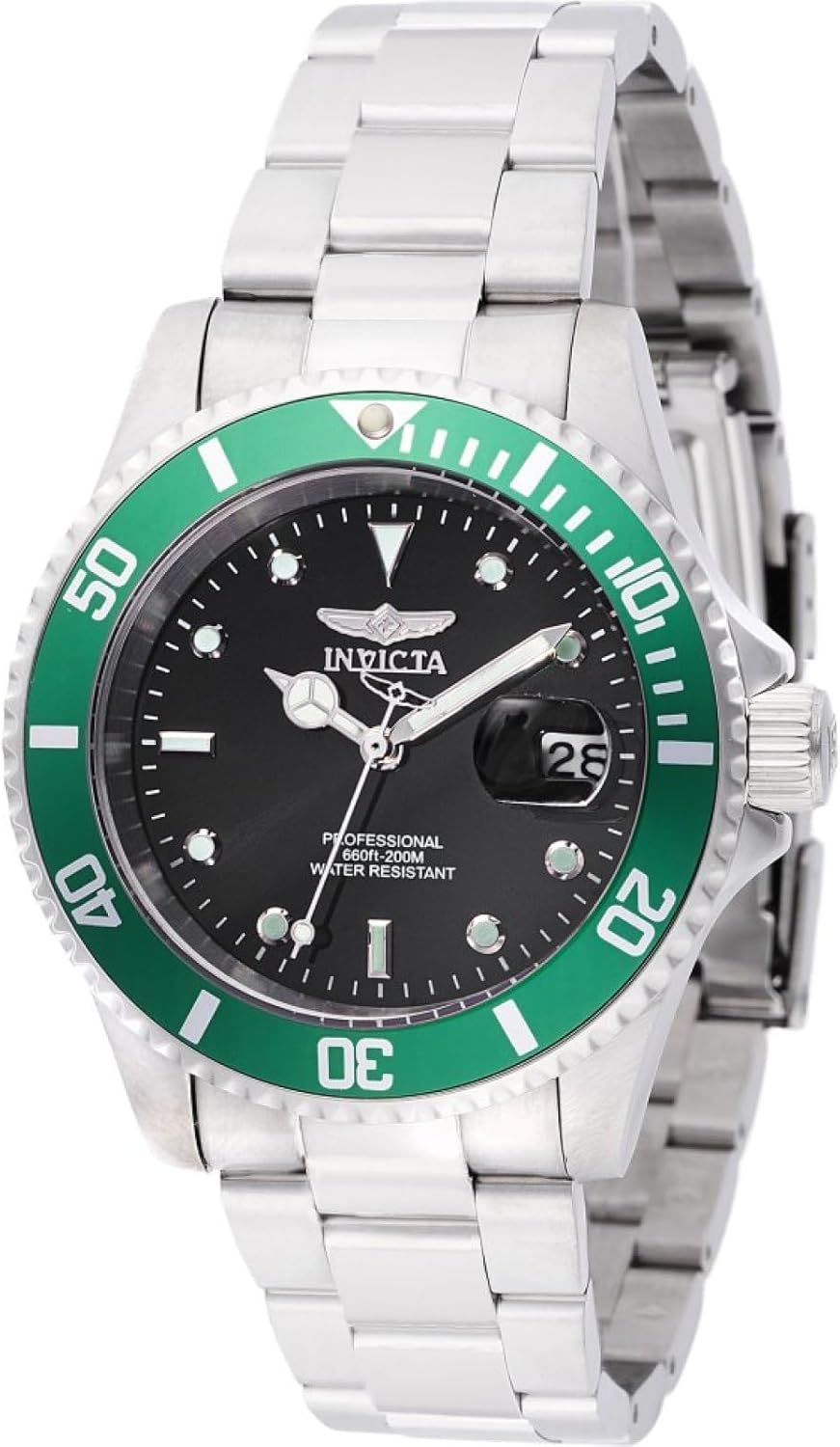 Detalle de Invicta Pro Diver Montre Homme 40 mm - Quartz, Acier Inoxydable
