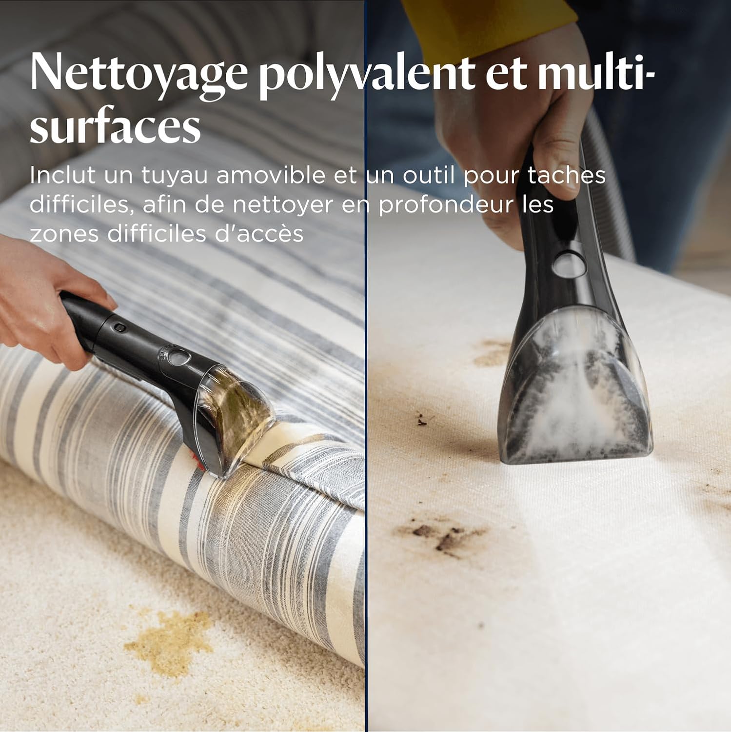 Detalle de BISSELL PowerWash Compact Pet 4058N, shampouineuse pour taches et odeurs d’animaux (600W)