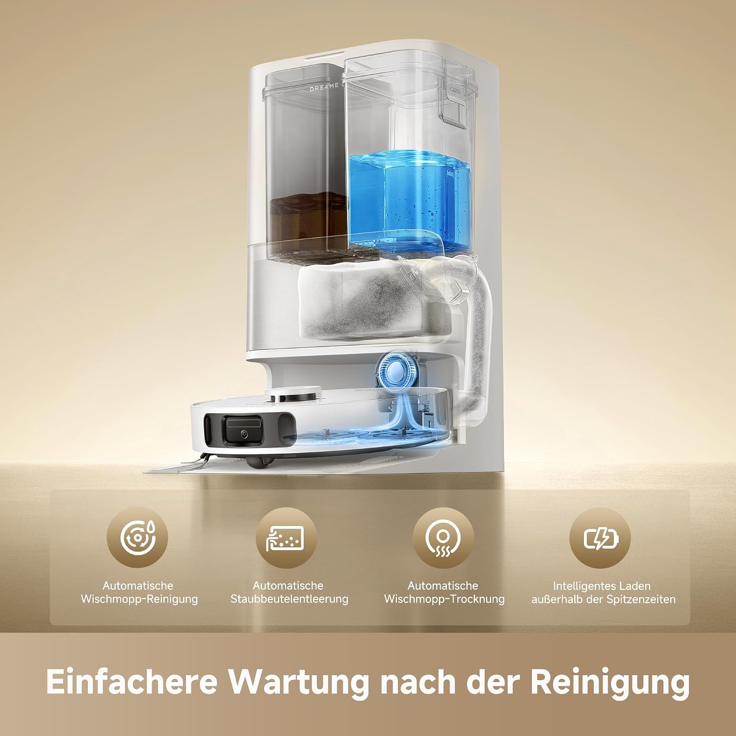 Thumbnail 6 de Dreame L40 Ultra A Saugroboter mit Wischfunktion – Doppeltes Anti-Verwicklungs-System, 24.000 Pa