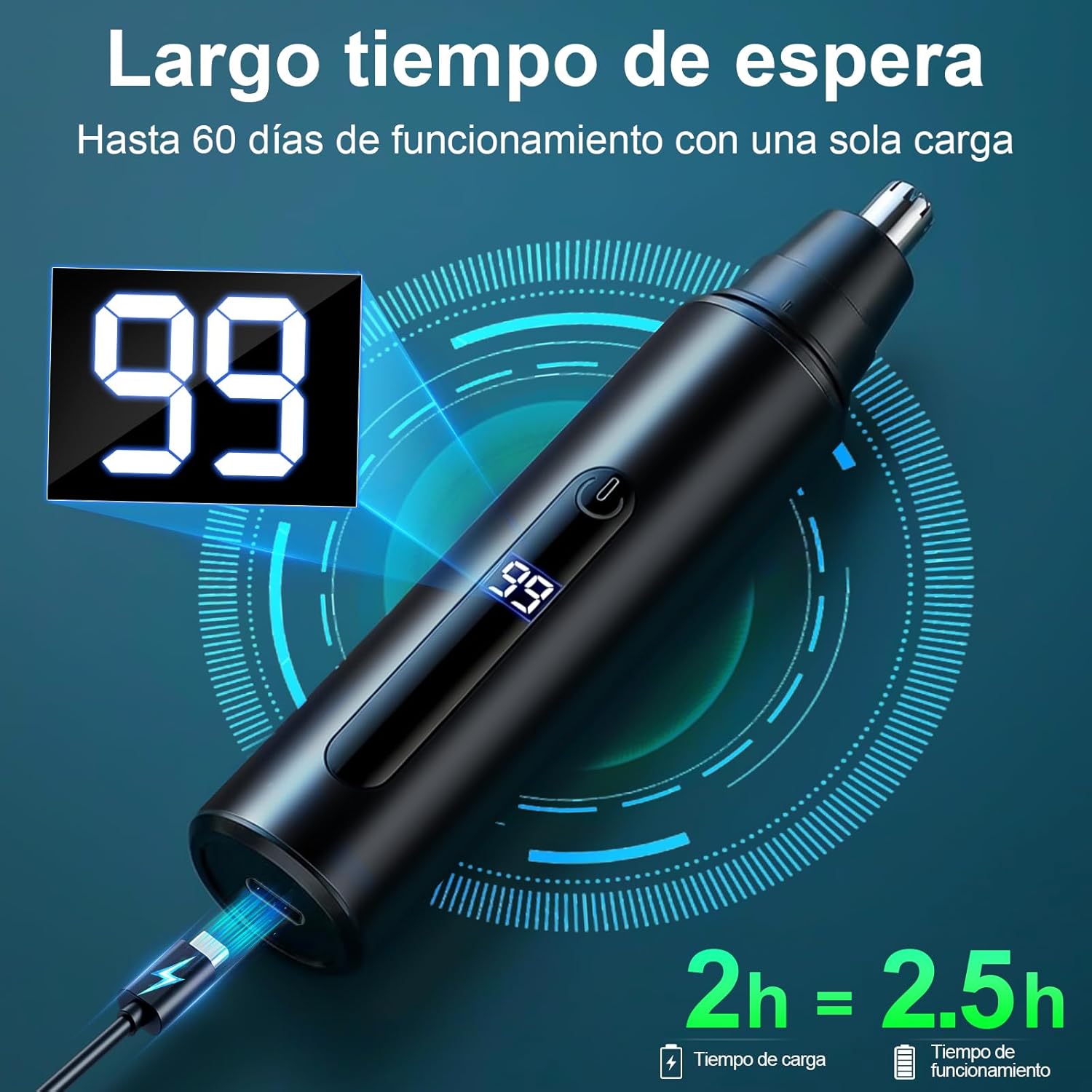 Thumbnail 5 de Cortapelos Nariz Recortador USB