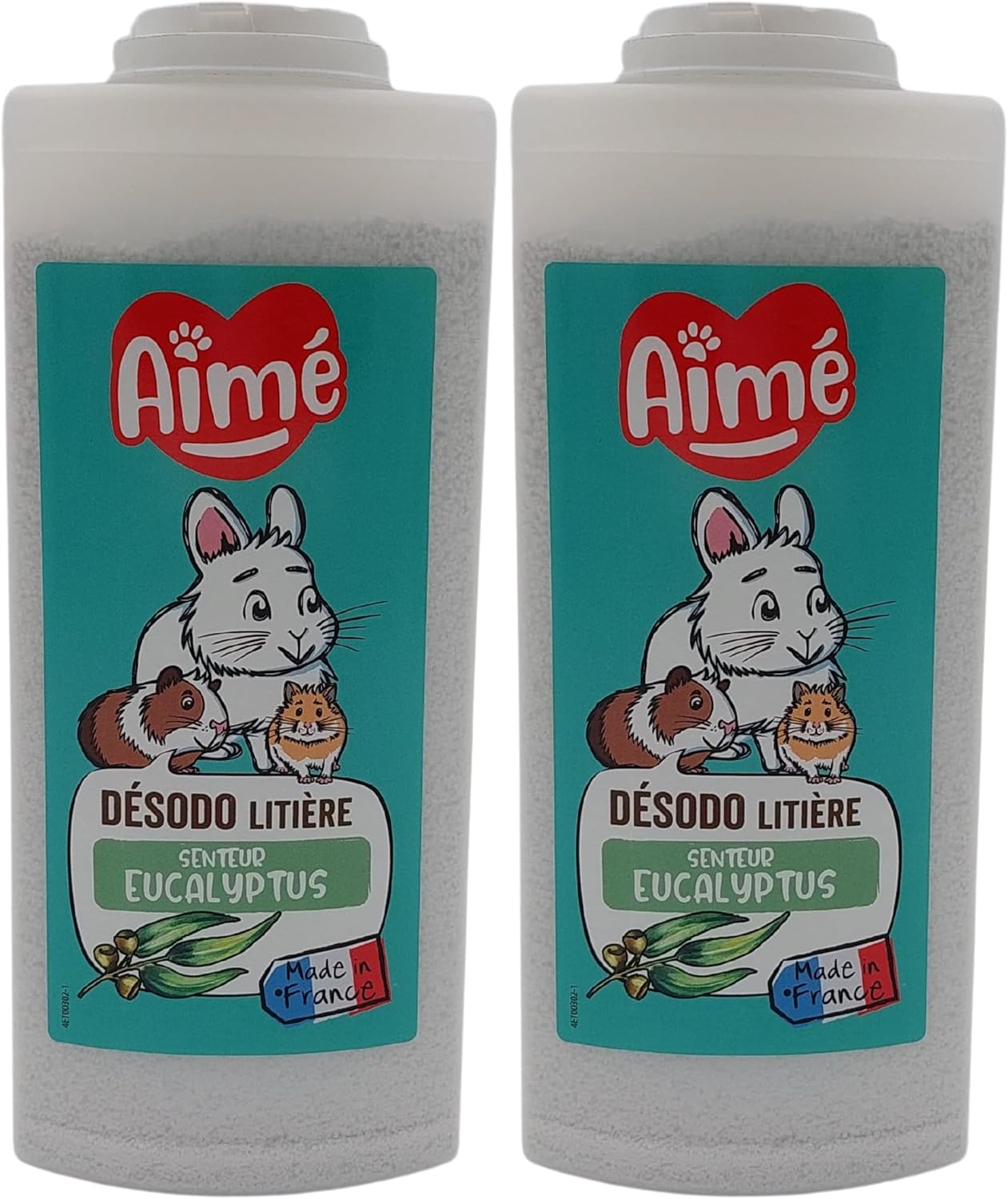 Detalle de Aimé Deodorante per Lettiera Roditore Anti Odore 700 ml con Granuli Assorbitori di Odori in Tobermorite