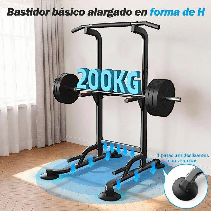 Thumbnail 1 de HomeFitnessCode torre de musculación ajustable 170-210 cm