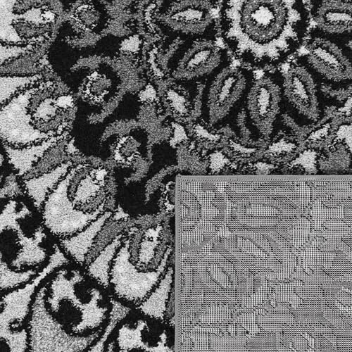 Detalle 2 de Paco Home Tapis Salon 80x150 cm gris ⚙