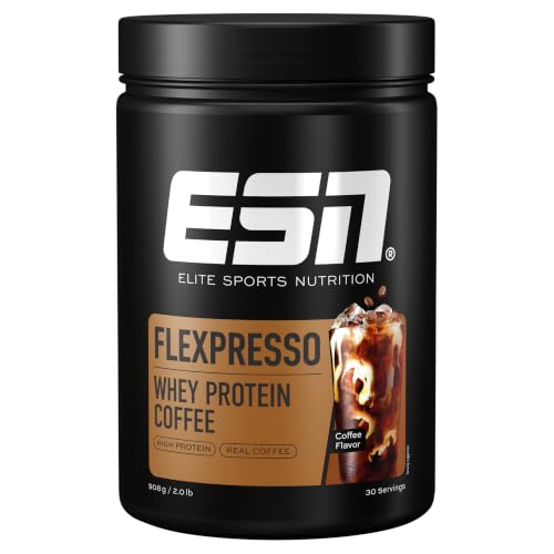 Detalle de ESN Flexpresso Protein Coffee 908 g — Café protéiné 2 en 1