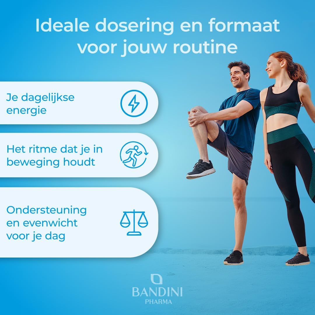 Thumbnail 1 de BANDINI NAD+ nicotinamideribosidechloride capsules, 300 mg, vegan, 90 stuks