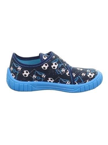 Detalle de Superfit Jungen Hausschuhe Bill 1-000279, Türkis Mehrfarbig, Gr. 37 EU