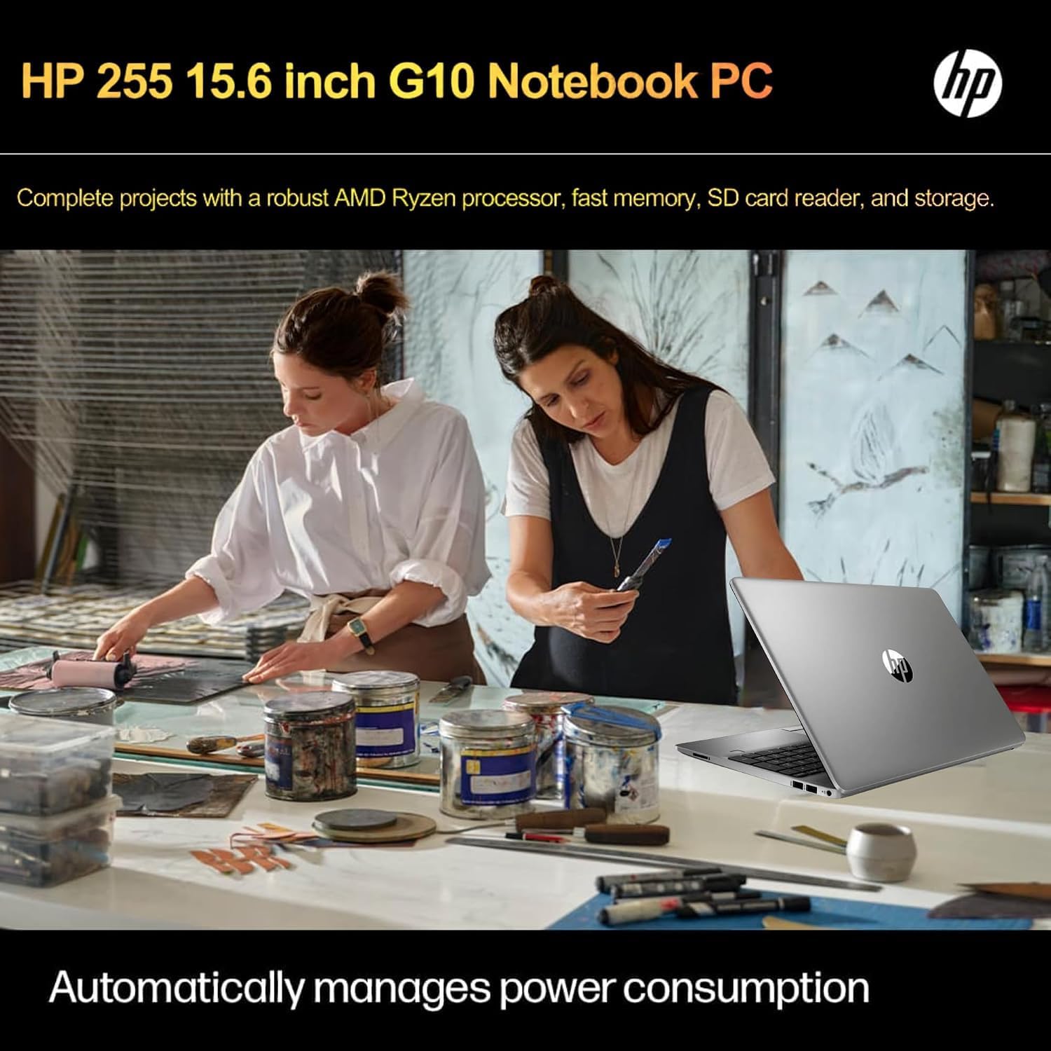 Detalle de HP Laptop 255 G10