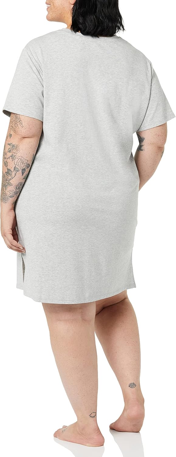 Detalle de Amazon Essentials Women's Knit Jersey Sleep Tee Nightdress