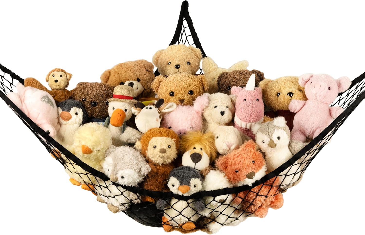 Detalle de TCGPRO Stuffed Animal Hammock Net 71x47in
