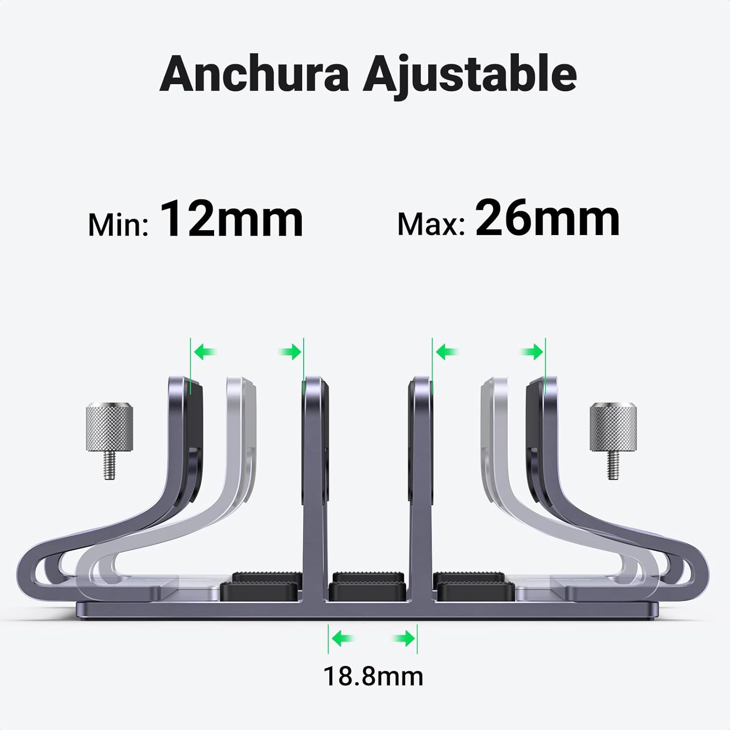 Thumbnail 3 de UGREEN Soporte Vertical para Portátil 3 Ranuras