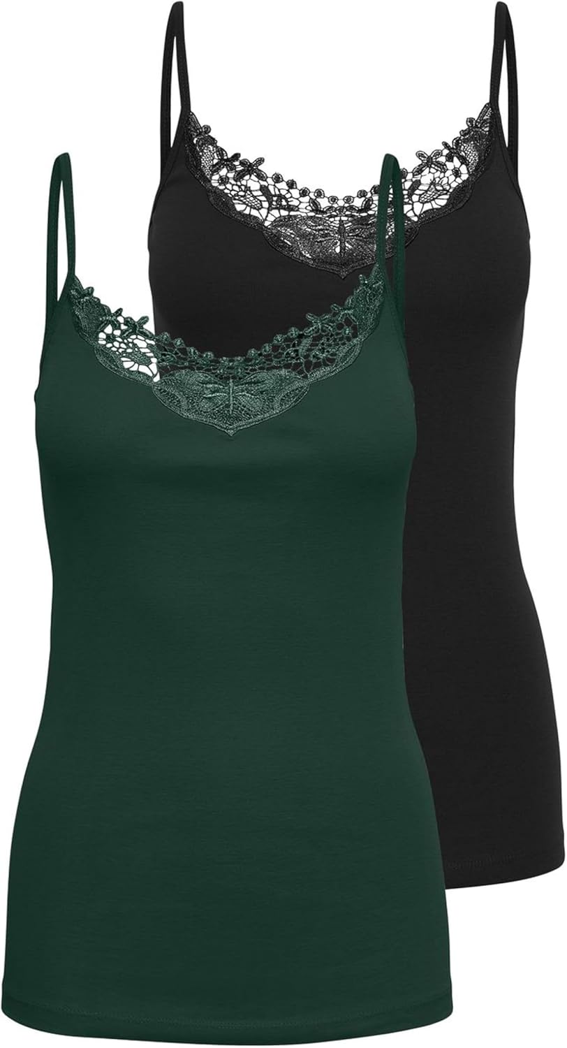 Thumbnail 5 de Only 2-Pack Sleeveless Top Canottiera Donna – Pacco da 2