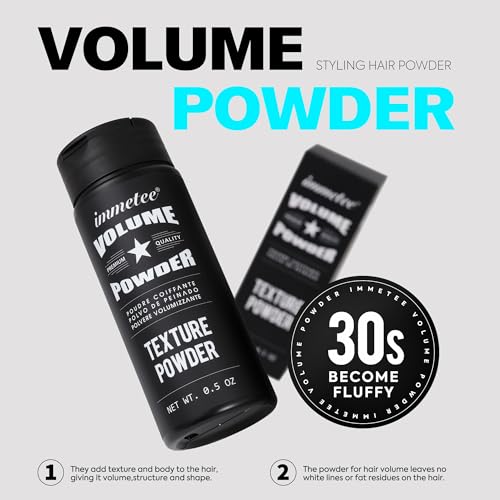 Thumbnail 5 de immetee Texture Powder, Poudre Coiffante pour Homme – volume et texture longue durée