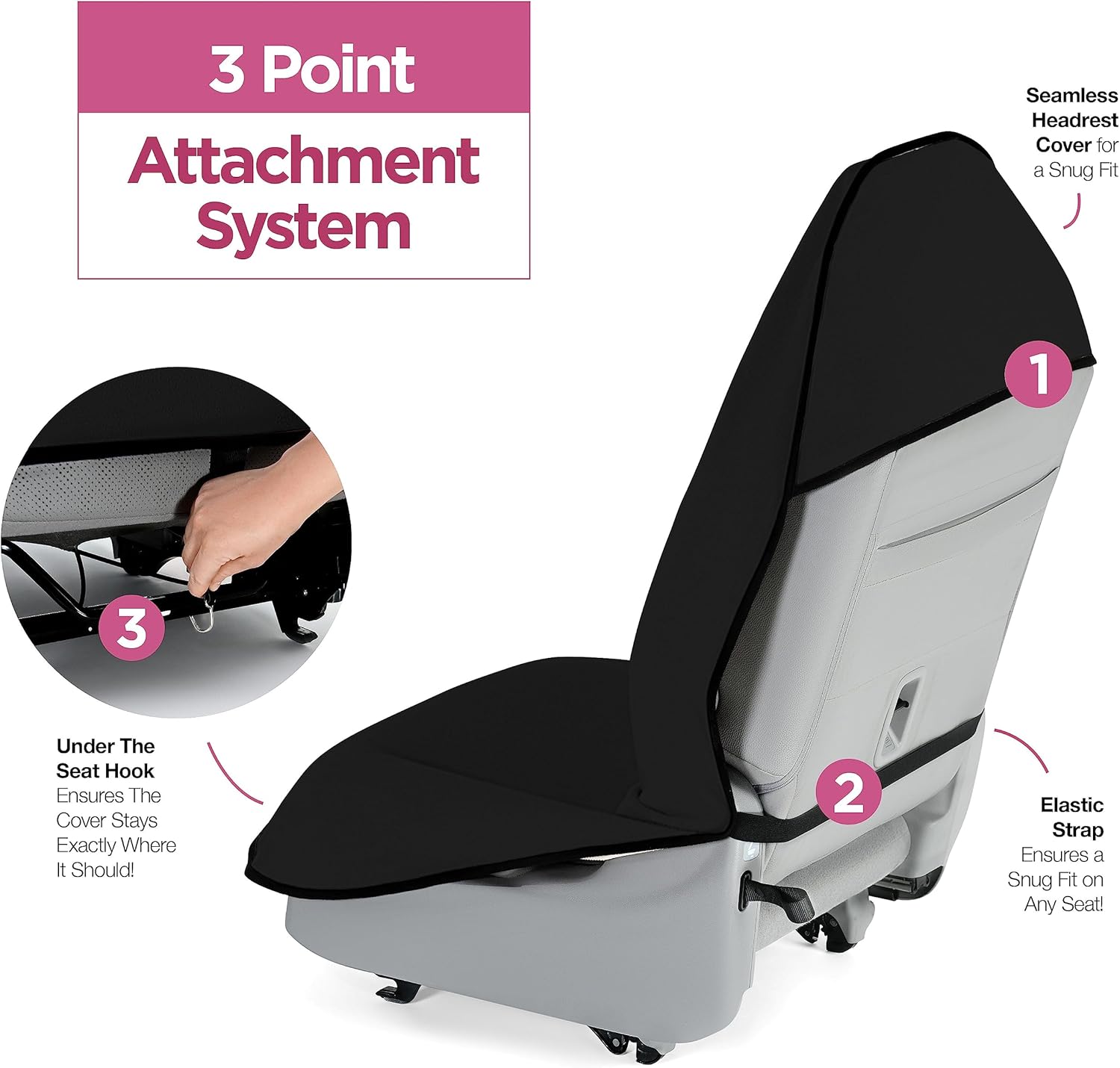 Detalle 2 de lebogner Car Seat Towel 29.5"