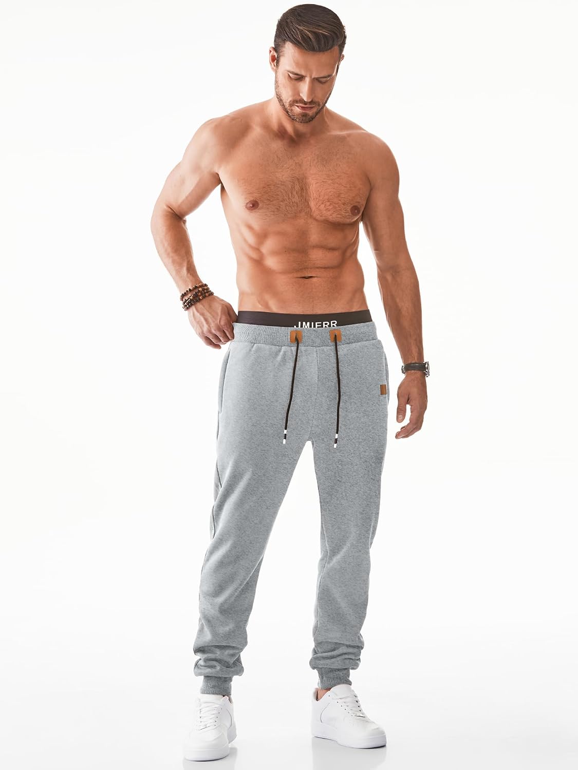 Thumbnail 2 de JMIERR Jogginghose Herren Warm mit Taschen
