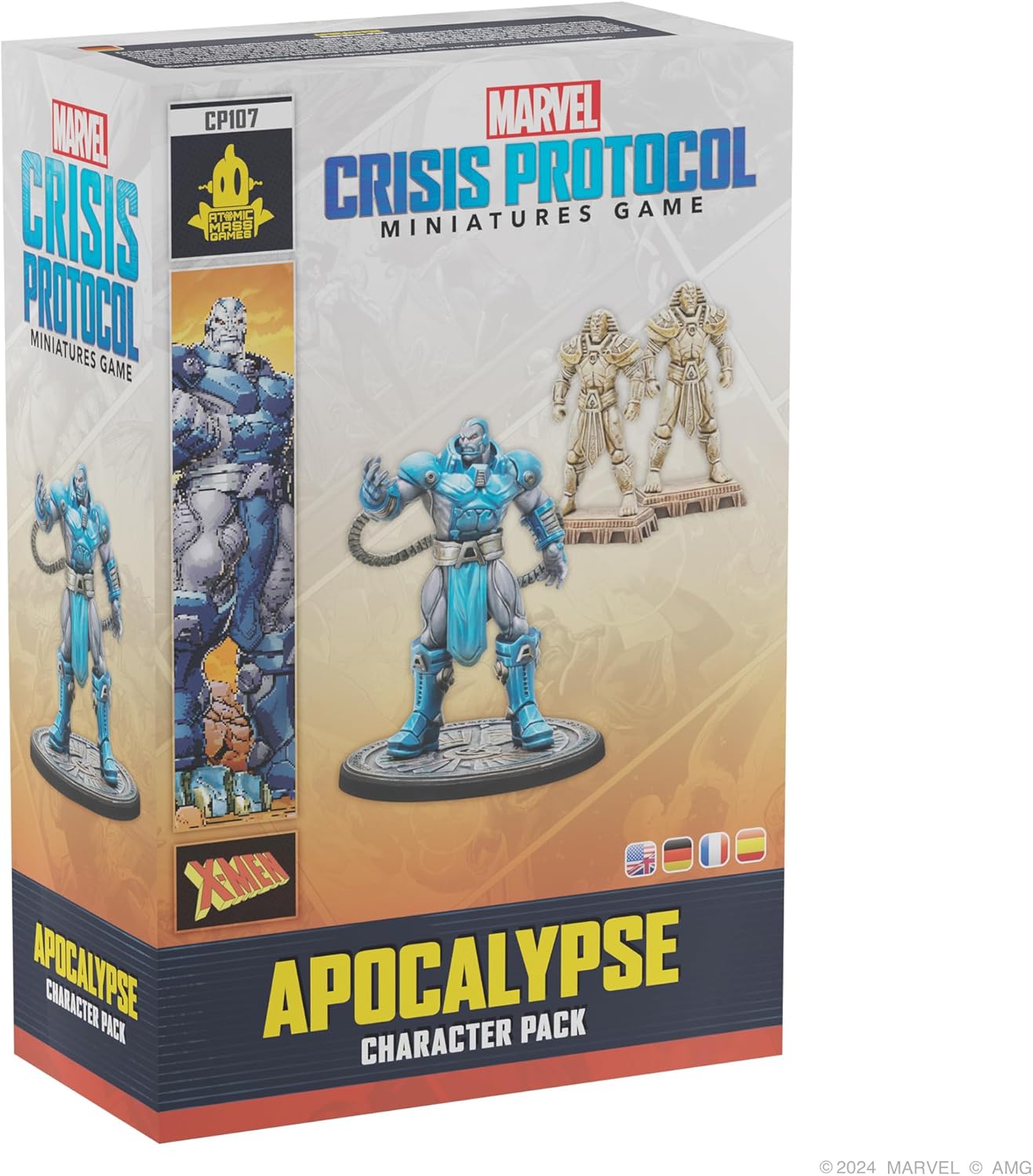Detalle de Atomic Mass Games Marvel Crisis Protocol: Apocalypse 90 min