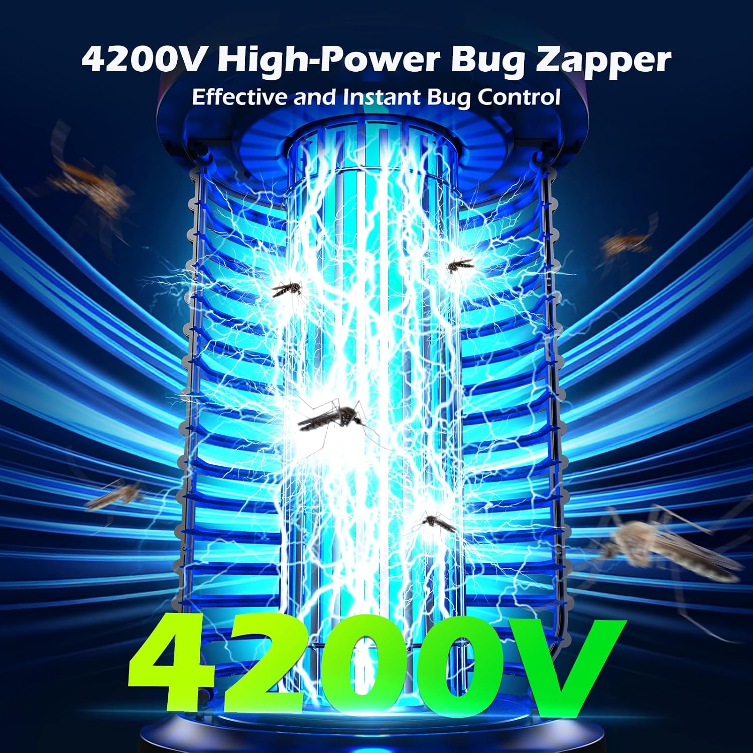 Detalle 2 de Rechargeable Bug Zapper 4200V