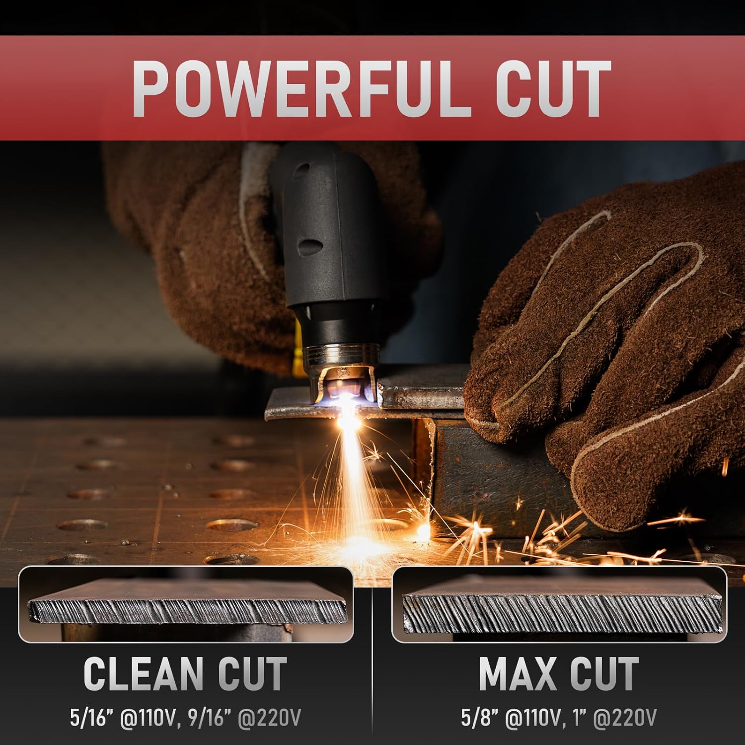 Thumbnail 4 de YESWELDER CUT-65DS PLUS 65Amp Plasma Cutter (Non-High Frequency, Non-Touch Pilot Arc) – 4-in-1 CUT/Gouge/Mark