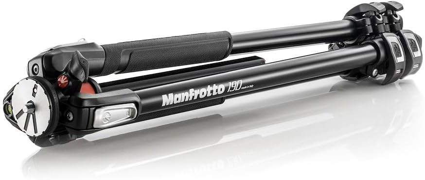 Thumbnail 1 de Manfrotto MT190XPRO3 Treppiede Foto con Colonna 90°, 3 Sezioni in Alluminio