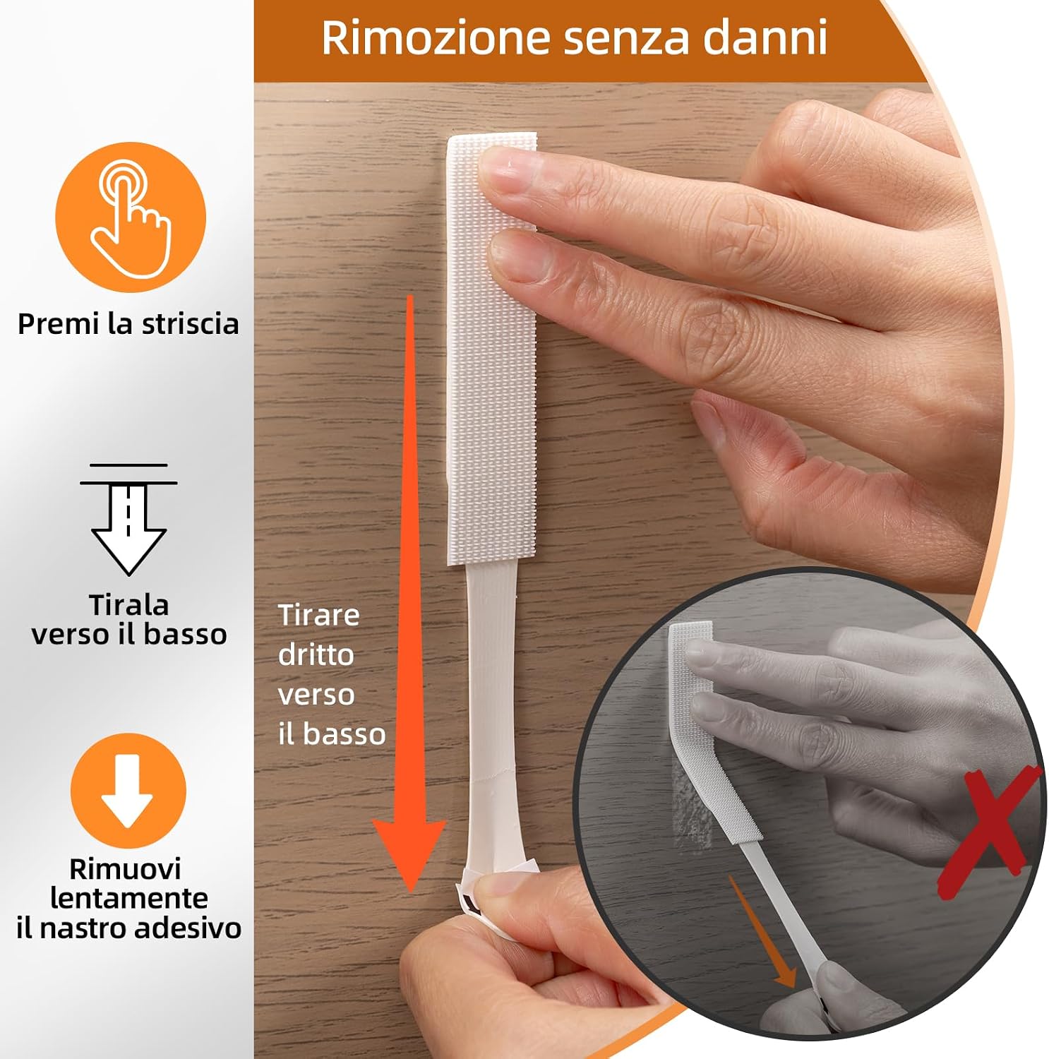 Detalle 2 de Trilancer Strisce adesive 20 coppie