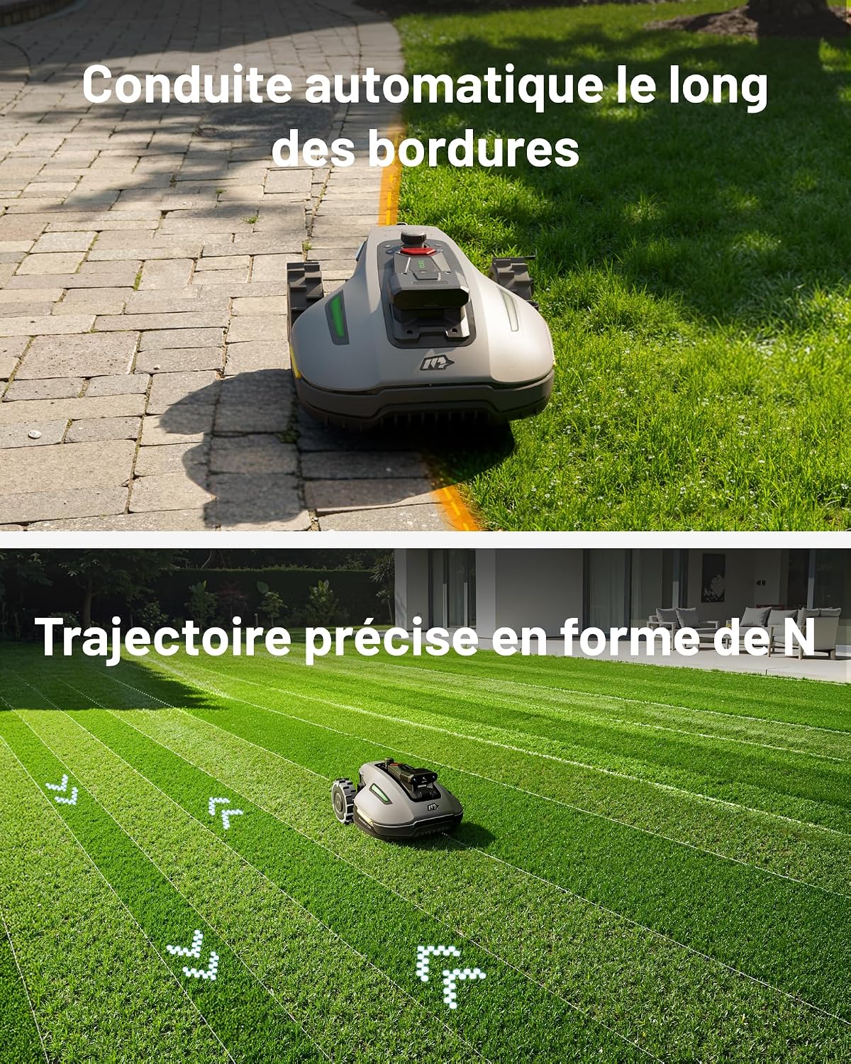 Thumbnail 6 de Mammotion YUKA Mini Vision : robot tondeuse sans RTK ni câbles, navigation Vision et triple caméra