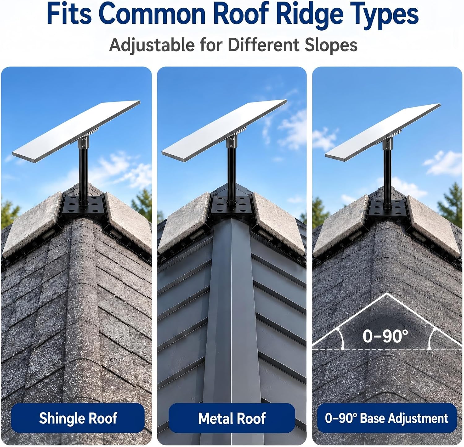 Detalle de Standard Roof Ridge Mount for Starlink Gen 3