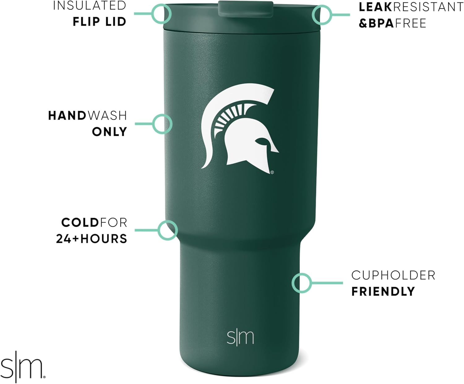 Thumbnail 1 de Simple Modern Officially Licensed 30oz Tumbler with Flip Lid and Straws (Trek Collection)