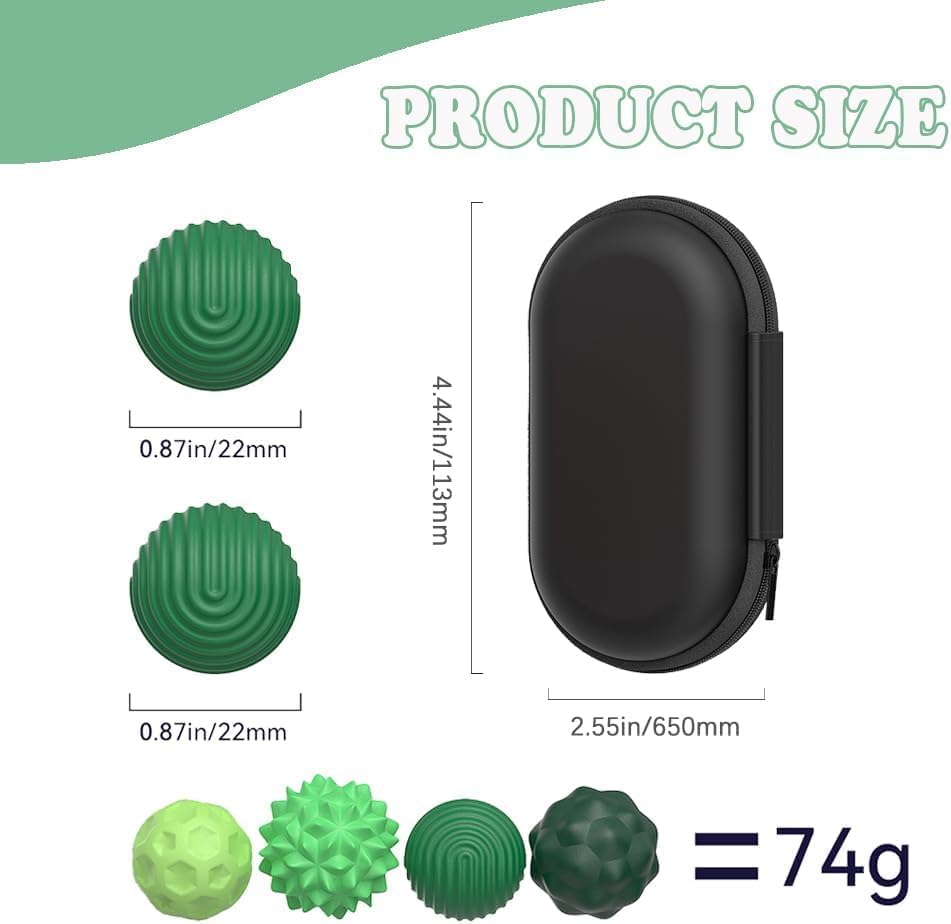 Thumbnail 6 de JoyJoyful 2025-cilijieyaqiu magnetische fidgetballen, set van 8 met siliconen hoes