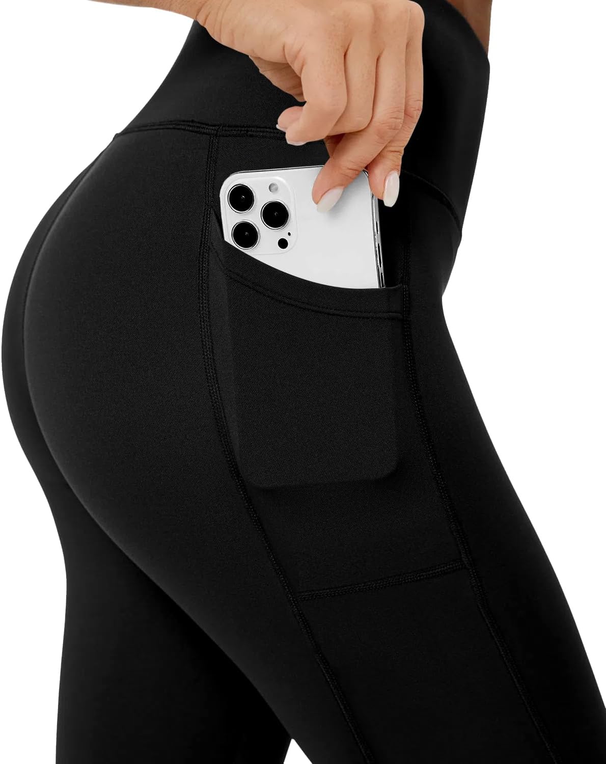 Detalle 2 de High-Waisted Butt Lift Leggings 4-Pack