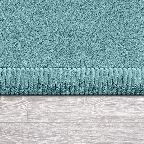 Detalle 2 de Paco Home tapis chambre enfant bleu ⚙
