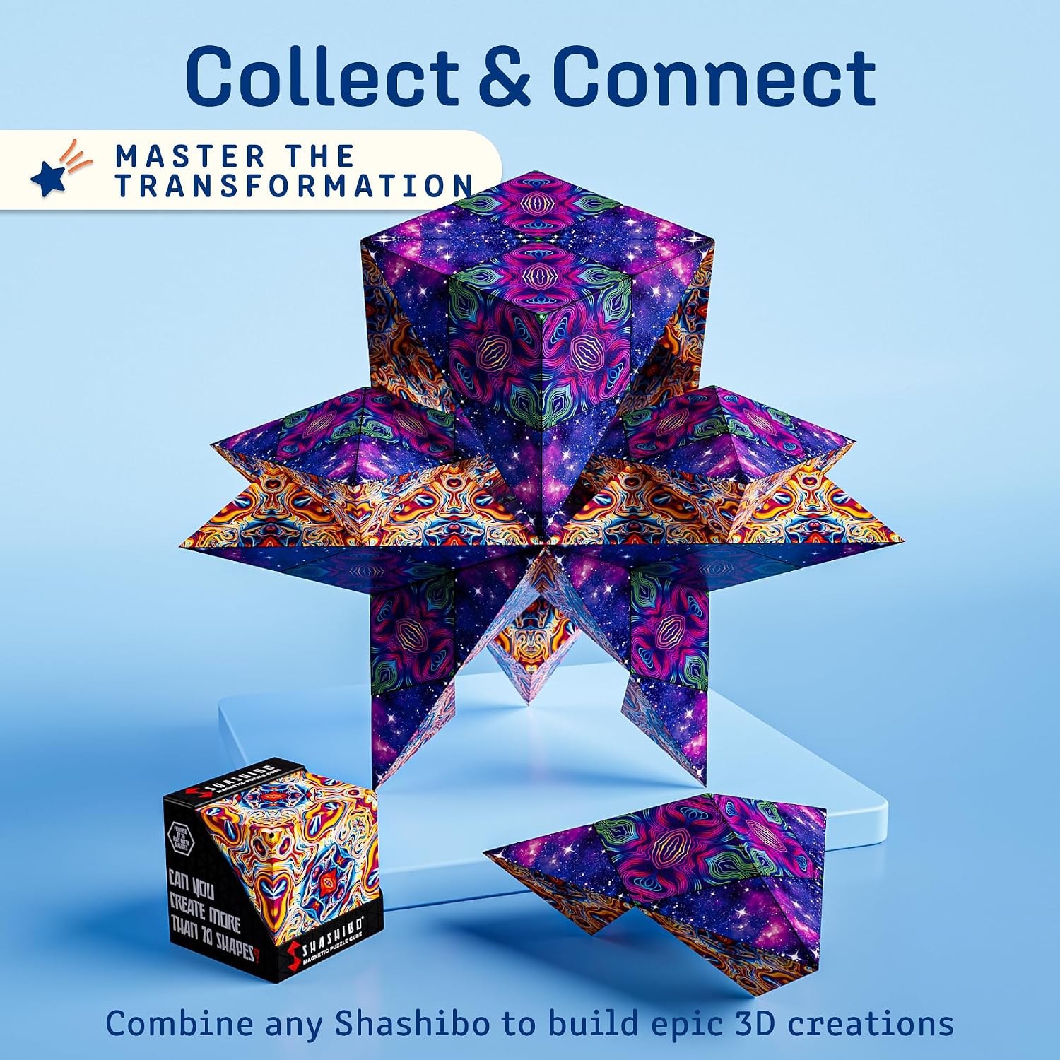 Thumbnail 5 de Shashibo Shape Shifting Box 36 magnets