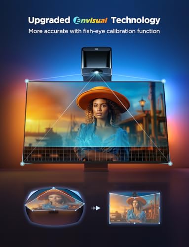 Detalle 2 de Govee TV Backlight 3 Lite with Fish-Eye Correction Function