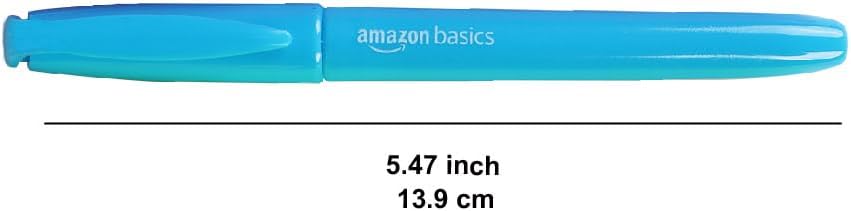Thumbnail 2 de Amazon Basics – Confezione da 24 Evidenziatori con 6 Colori Fluo Assortiti, Punta a Scalpello Robusta