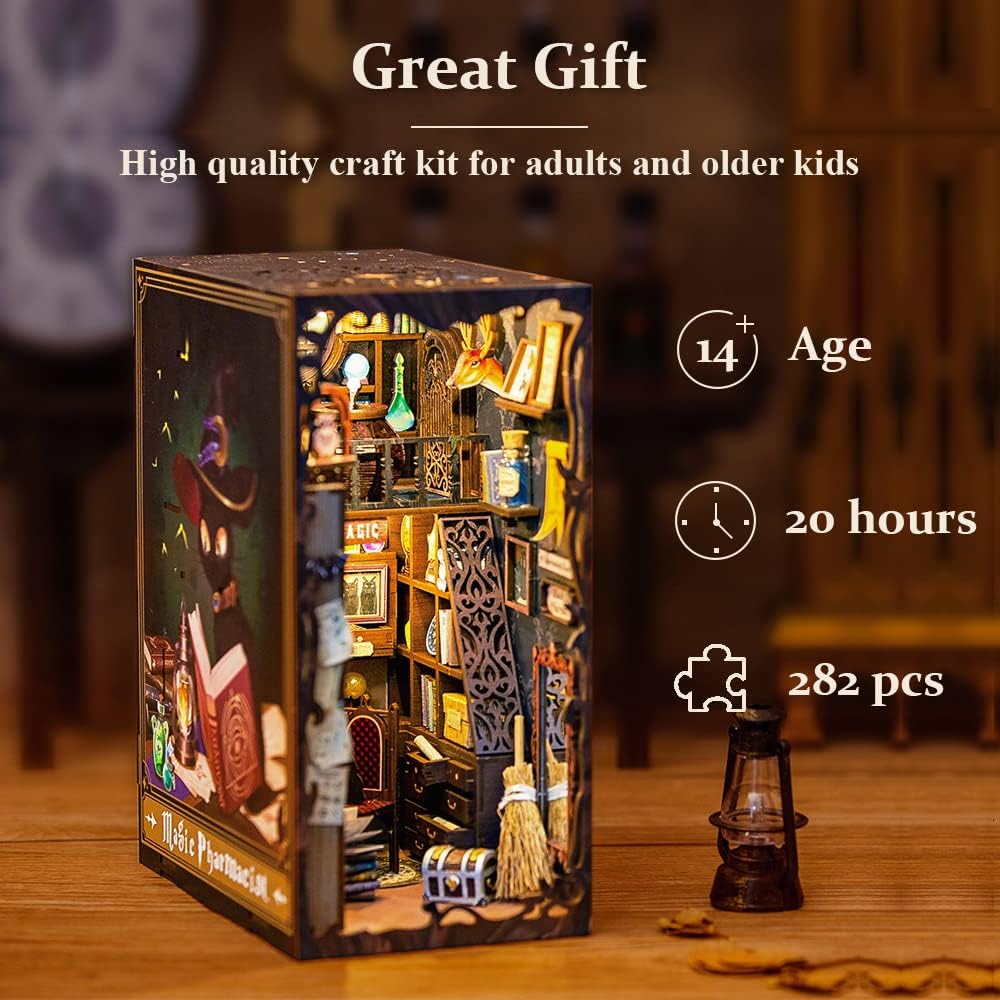 Thumbnail 5 de CUTEBEE Book Nook Kit 3D Casa delle Bambole