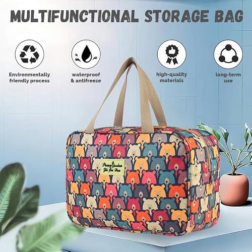 Thumbnail 6 de Aucuu Trousse de Toilette Femme Grande — Trousse de Maquillage étanche avec Poignée, Pack Voyage et Camping