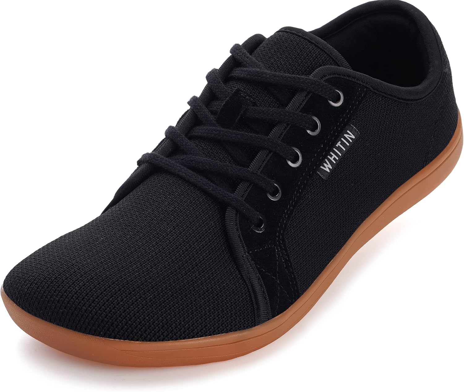 Detalle de WHITIN Men's Wide Minimalist Barefoot Sneakers: Zero Drop, Wide Toe Box for Natural Movement