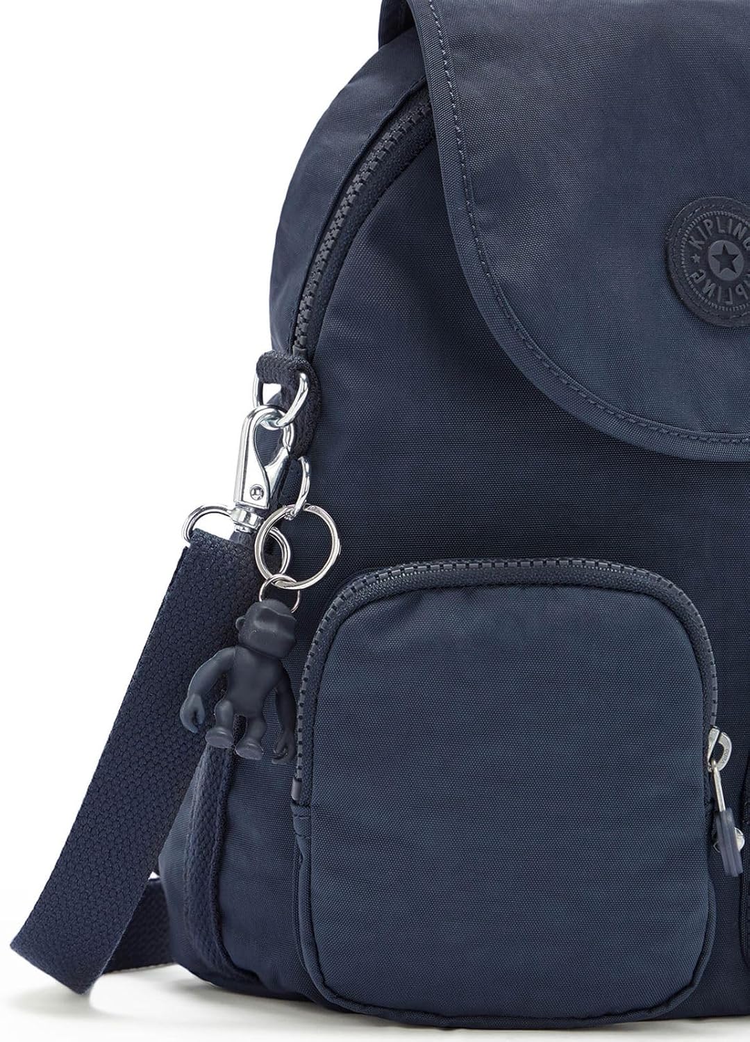 Detalle de Kipling FIREFLY UP Kleiner Rucksack – kompakt, wasserabweisend und mit Kipling-Affe