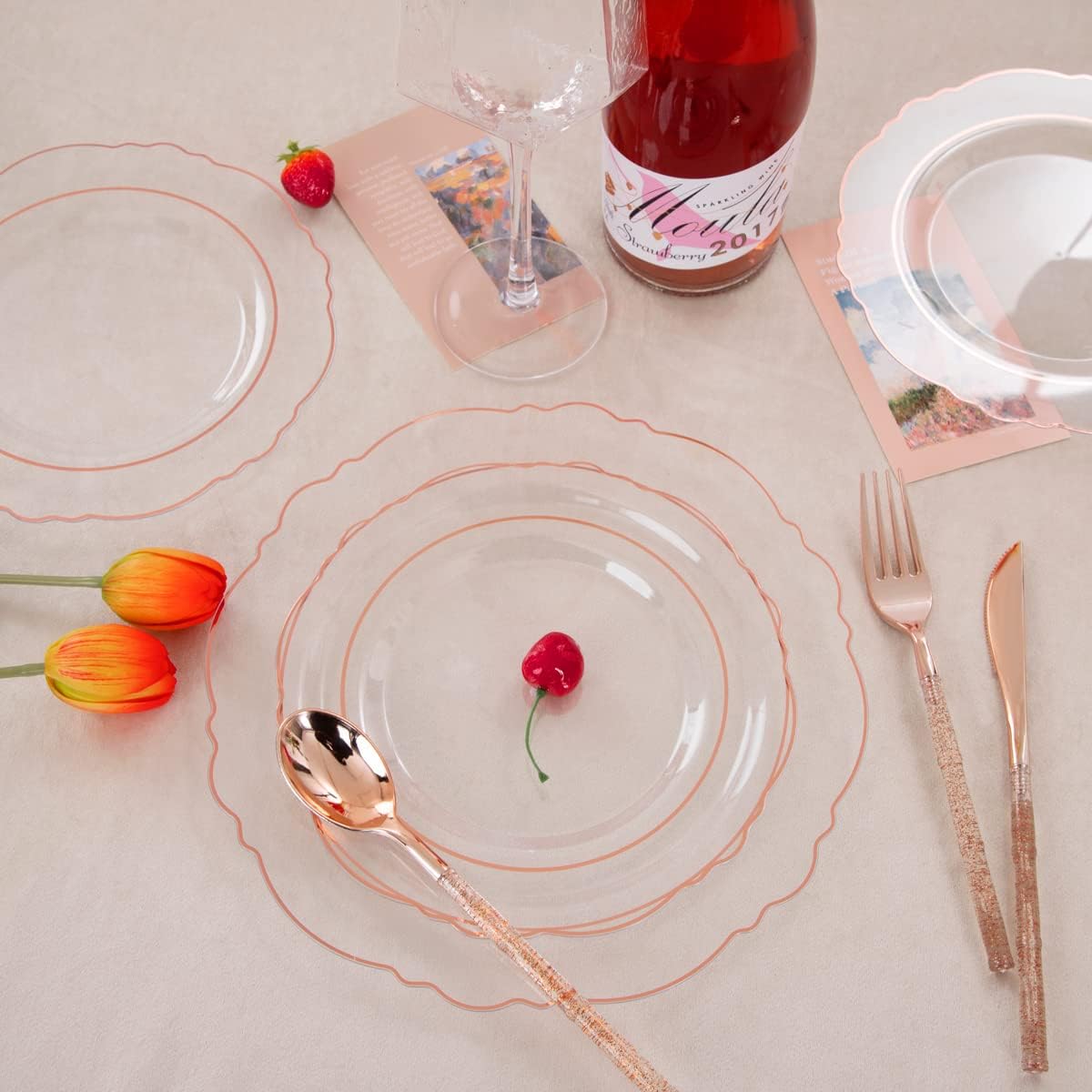 Thumbnail 6 de Liacere Disposable Dinnerware Set, 150 Pieces