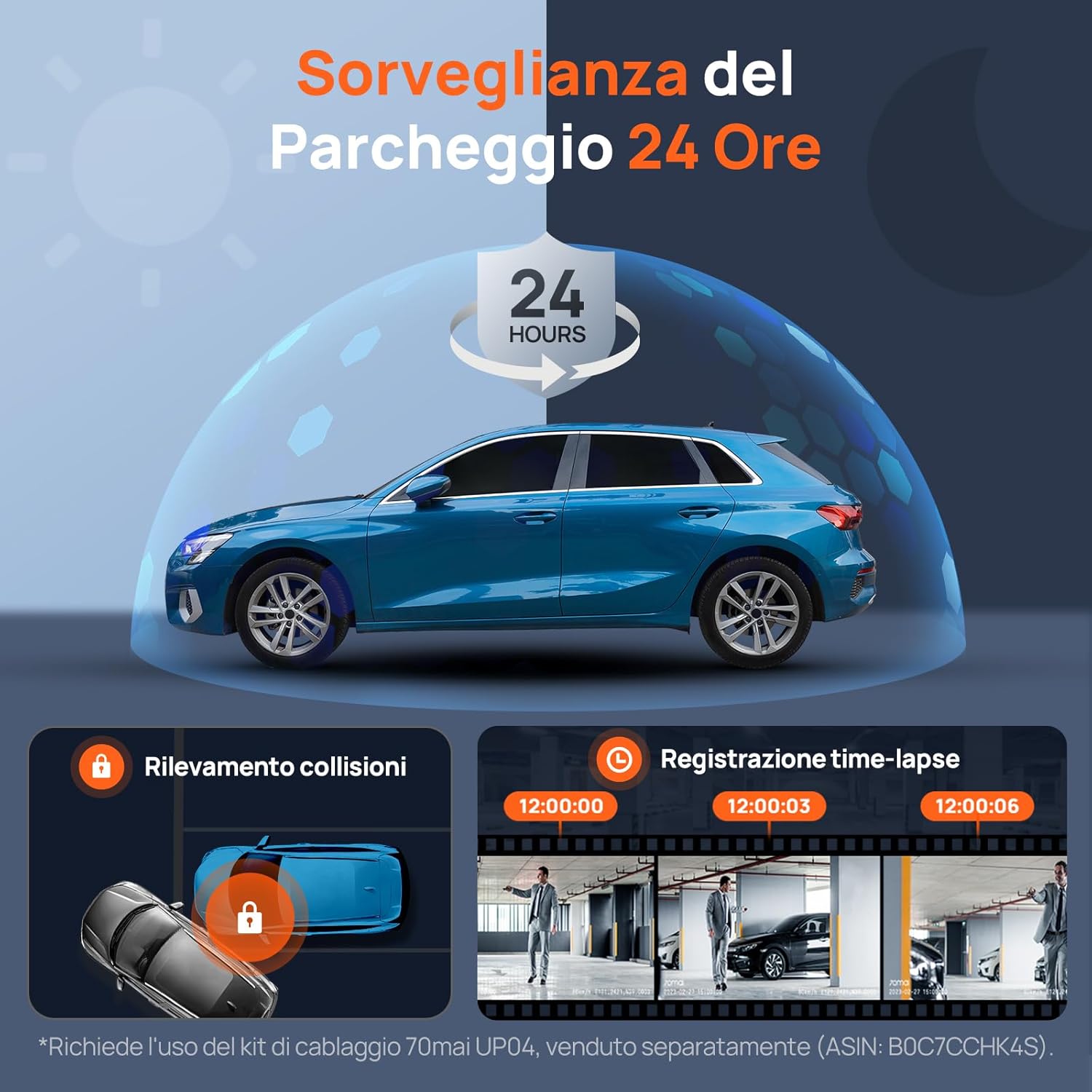 Detalle 2 de 70mai Dash Cam 4K Omni 512GB