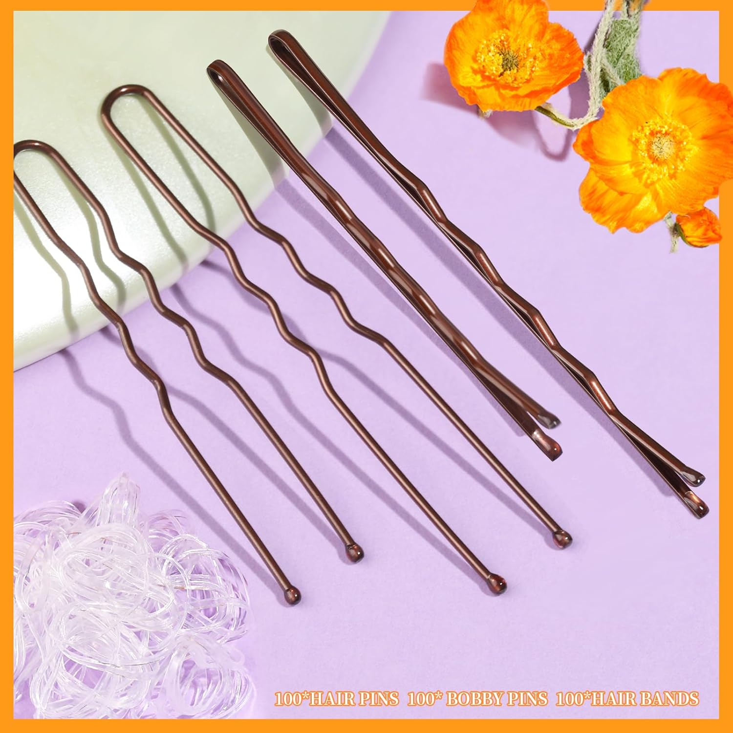 Thumbnail 3 de Teenitor 300pcs Bobby Pins Kit 🎀