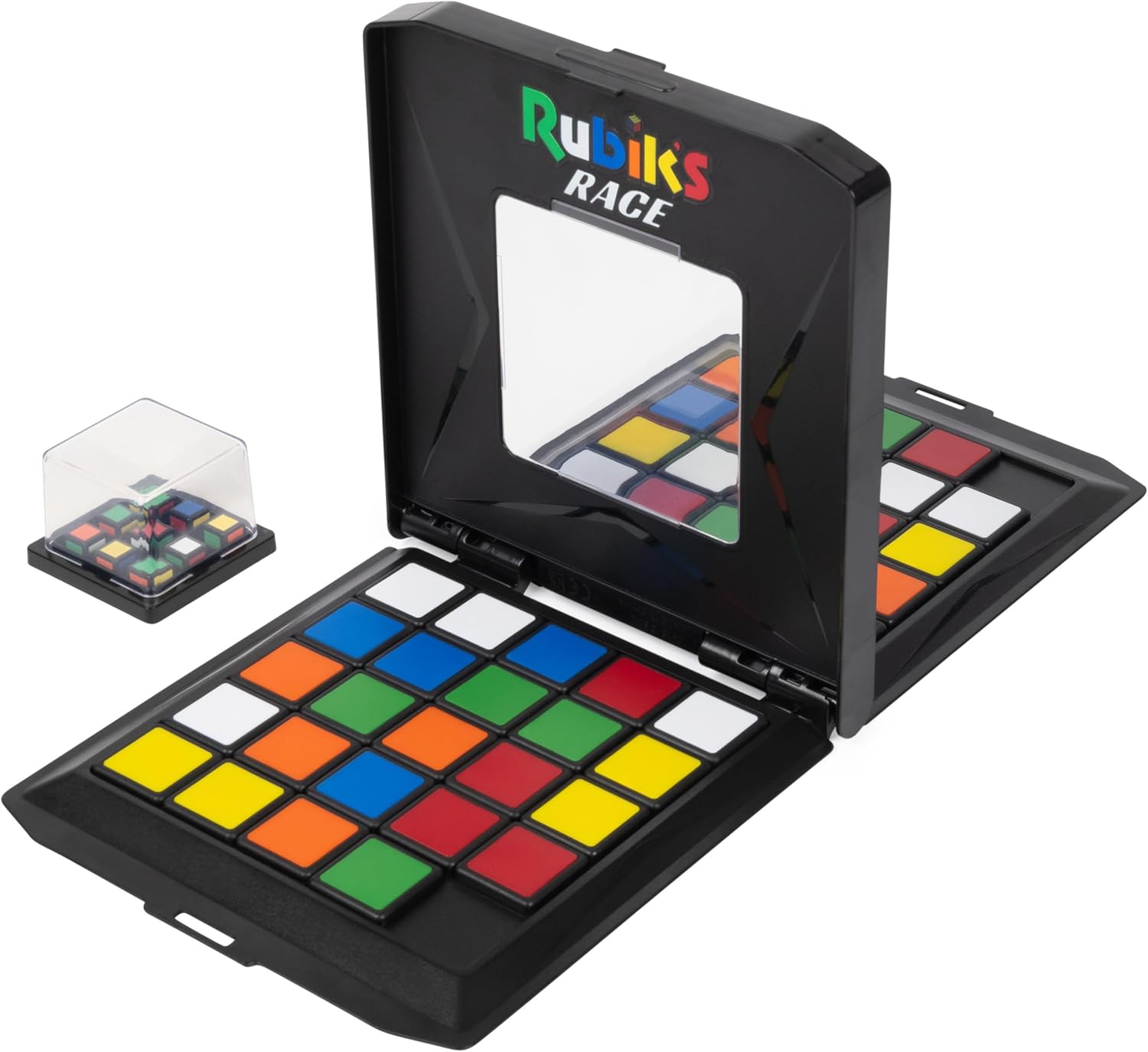 Detalle de Rubik’s Race Version Classique 3x3 – Jeu de société casse-tête 2 joueurs (à partir de 7 ans)