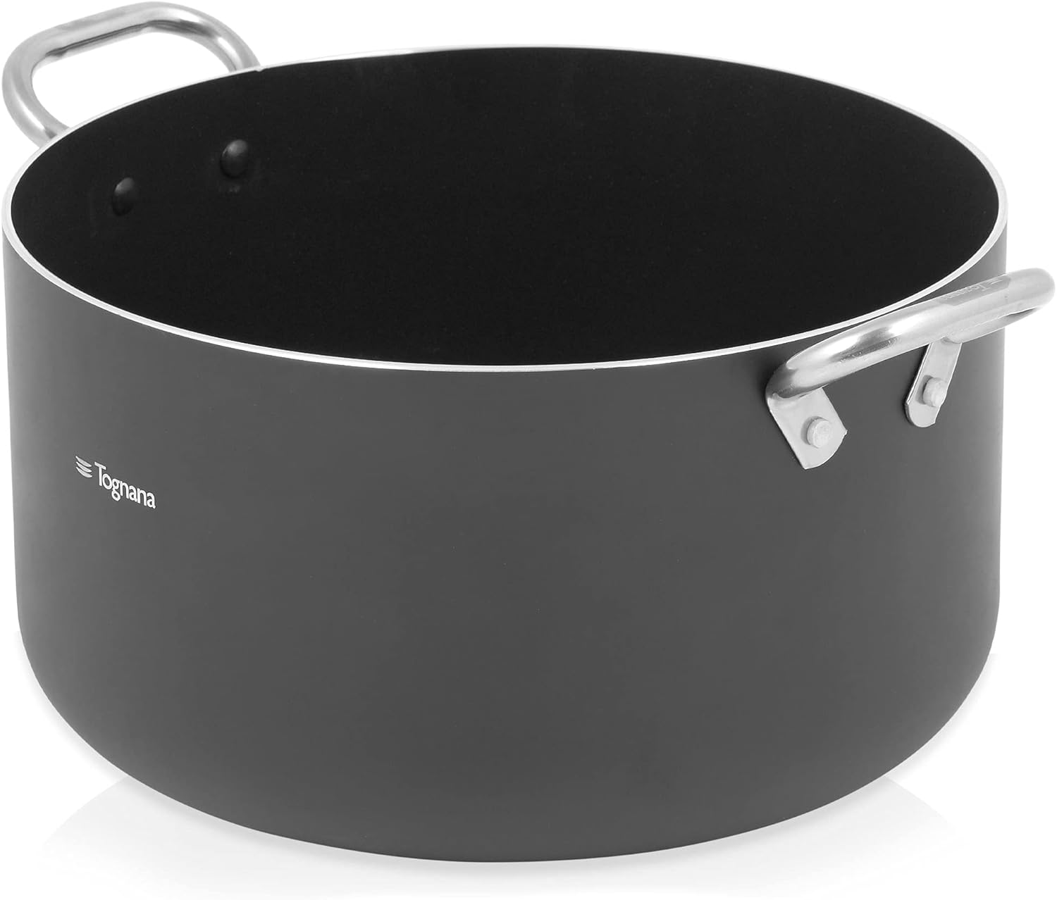 Detalle de Tognana Pro Diamond Casseruola 32 cm: robusta, anti-graffio e adatta anche all’induzione