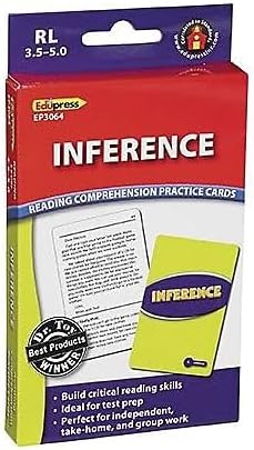 Detalle 2 de EduPress Reading Comprehension Cards, Inference