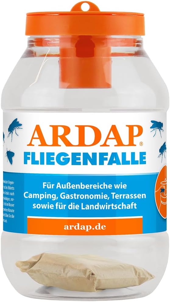 Detalle de ARPAD Fliegenfalle Außenbereich – biologische Fliegenfallen, langanhaltend und outside geeignet (PT19)
